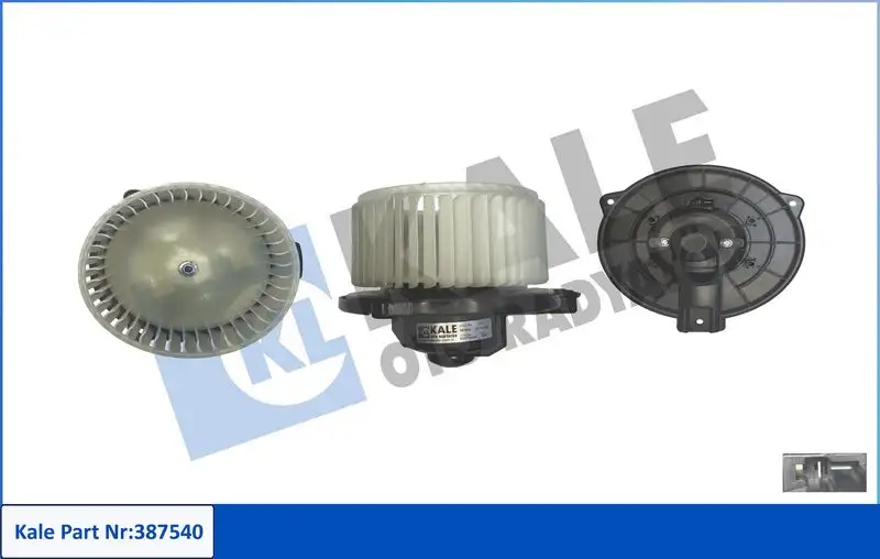 KALE 387540 Kalorifer Motoru 79310S7AG12