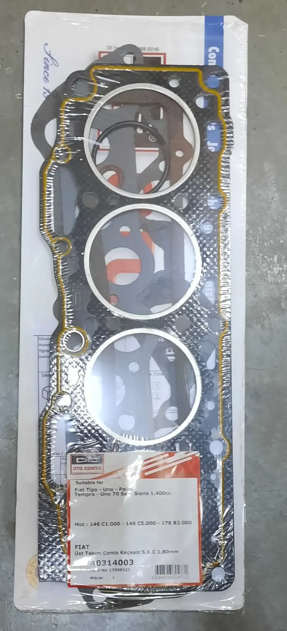 OTOCONTA 40314003 Motor Takım Conta (Üst) 71737120
