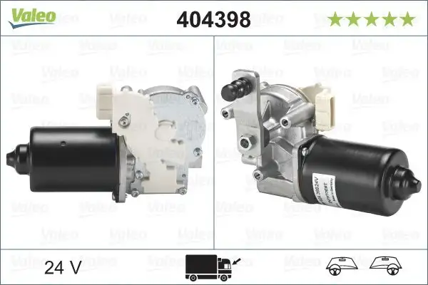 VALEO 404398 Silecek Motoru (Ön) A0058209642