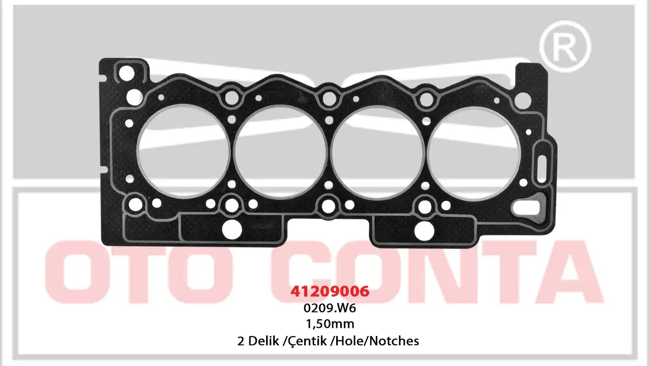 OTOCONTA 41209006 Silindir Kapak Contası
