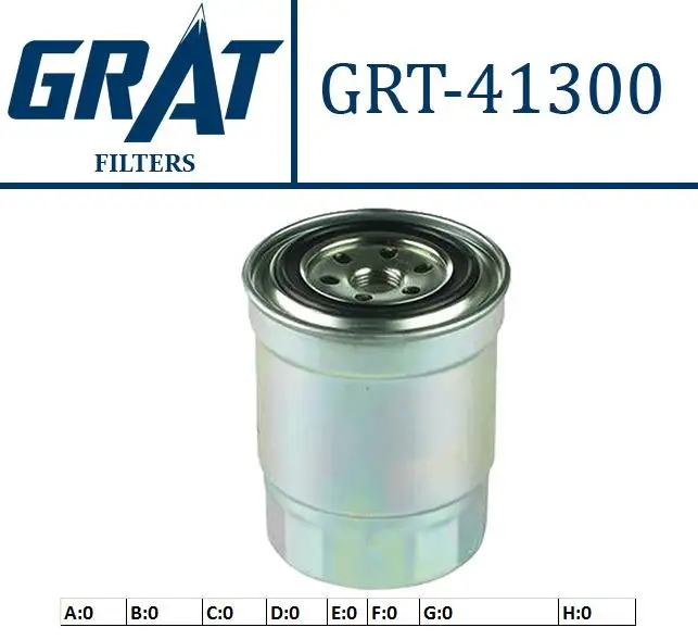 GRAT 41300 Yakıt Filtresi 1640502N10
