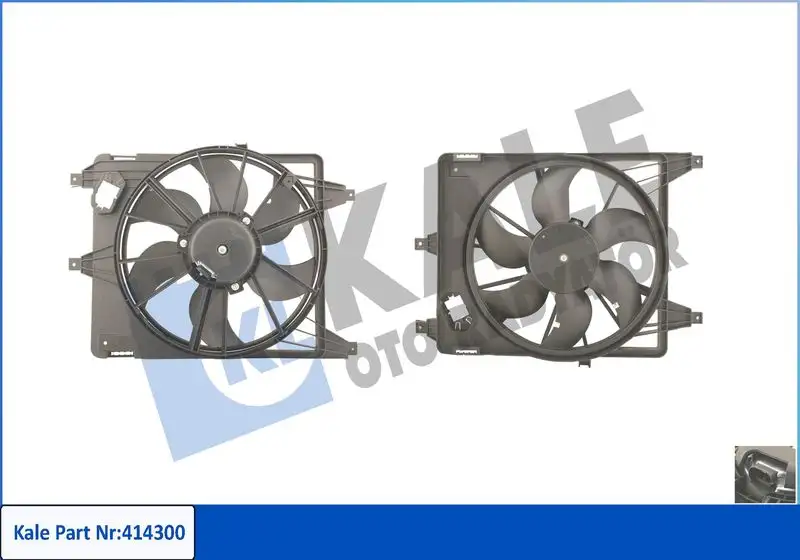 KALE 414300 Fan Motoru