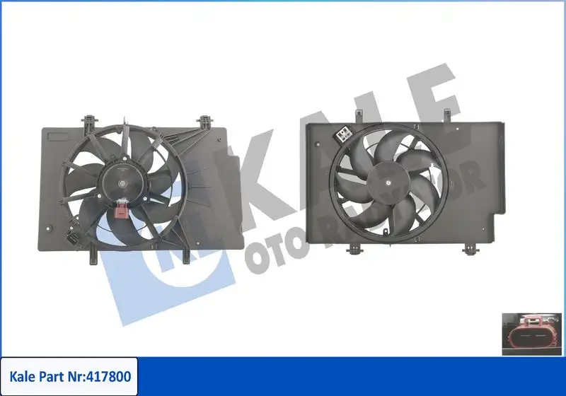 KALE 417800 Fan Motoru