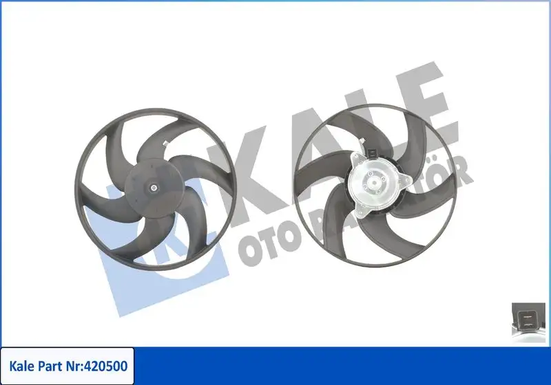 KALE 420500 Fan Motoru 125335