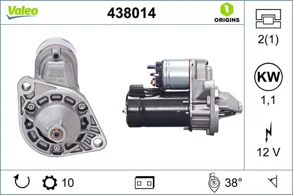 VALEO 438014 Marş Motoru