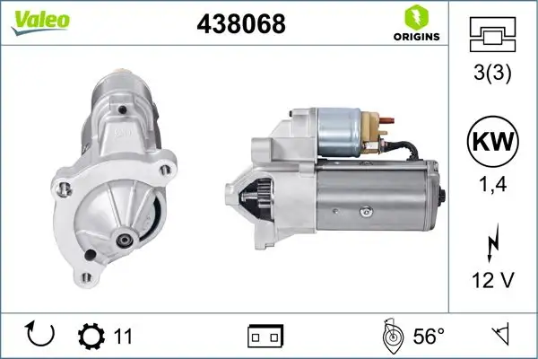 VALEO 438068 Marş Motoru