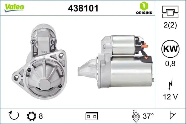 VALEO 438101 Marş Motoru