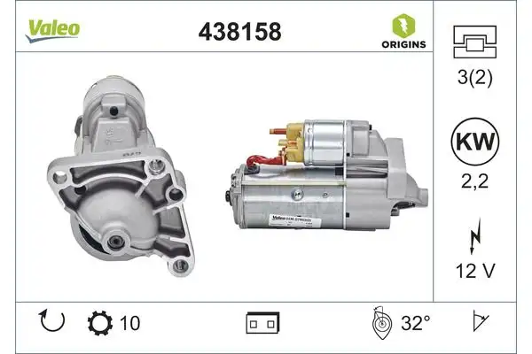 VALEO 438158 Marş Motoru