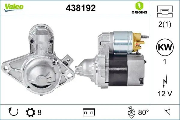 VALEO 438192 Marş Motoru
