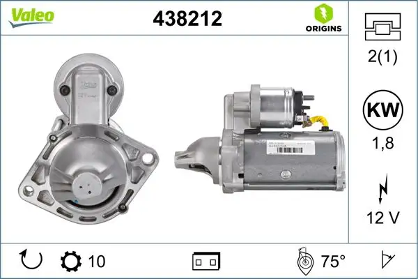 VALEO 438212 Marş Motoru