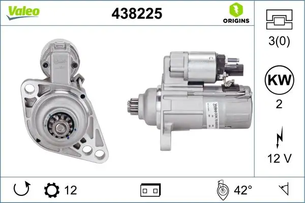 VALEO 438225 Marş Motoru