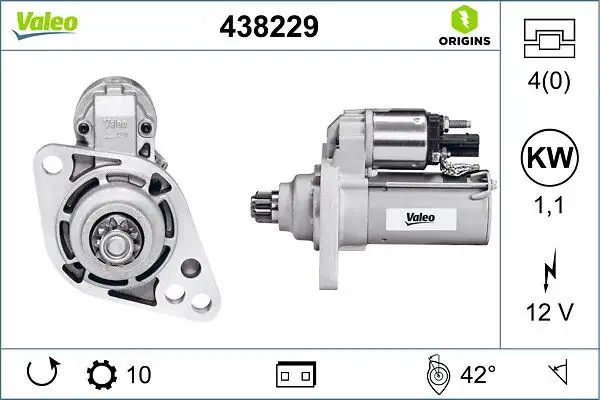 VALEO 438229 Marş Motoru