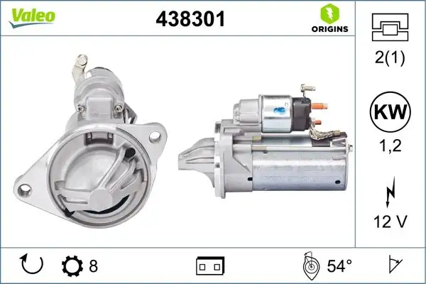 VALEO 438301 Marş Motoru