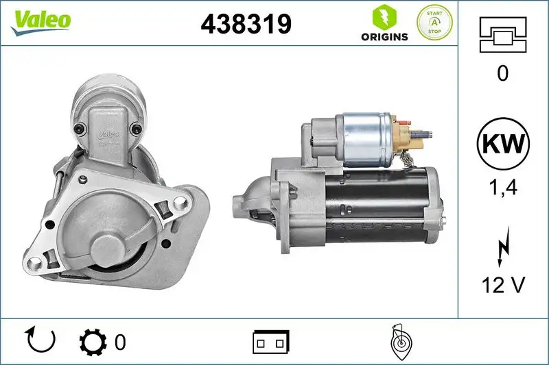 VALEO 438319 Marş Motoru