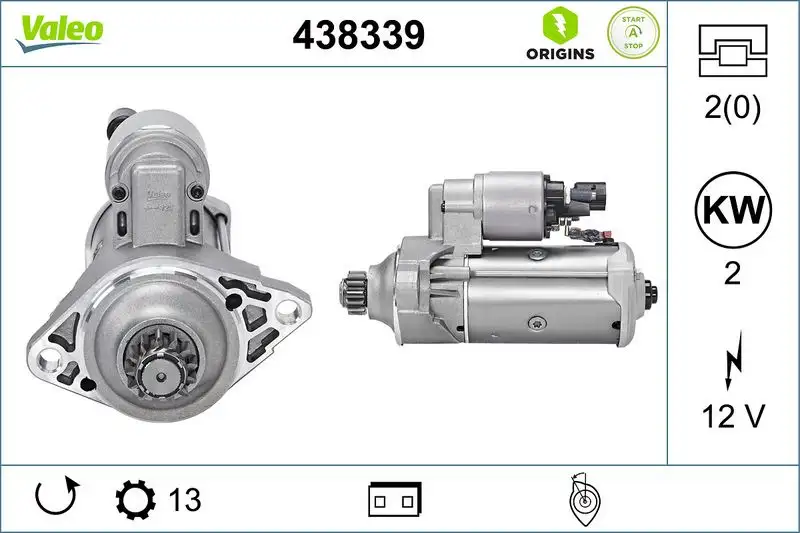 VALEO 438339 Marş Motoru