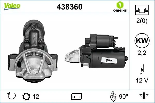 VALEO 438360 Marş Motoru