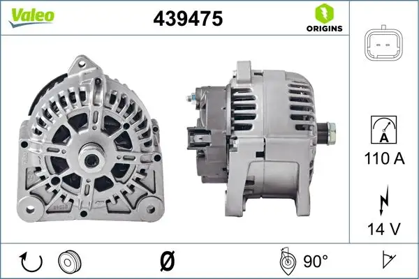 VALEO 439475 Şarj Dinamosu