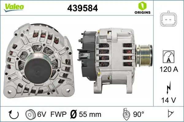 VALEO 439584 Şarj Dinamosu