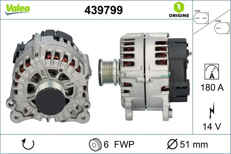VALEO 439799 Şarj Dinamosu