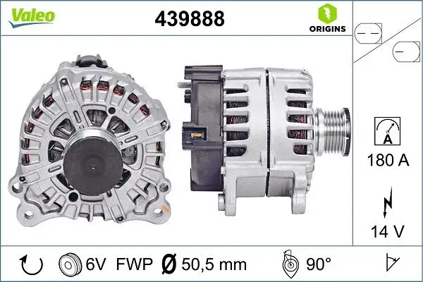 VALEO 439888 Şarj Dinamosu