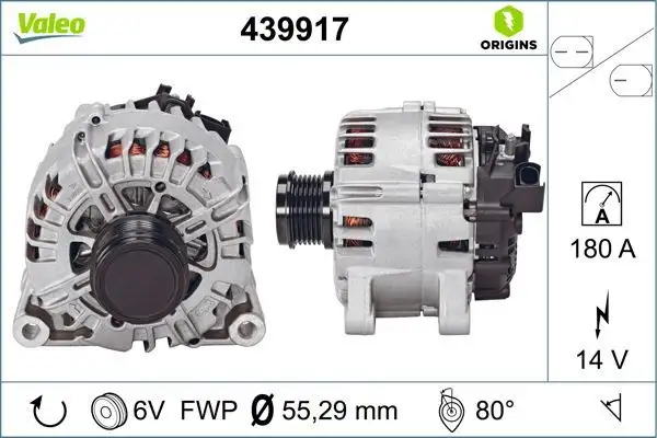 VALEO 439917 Şarj Dinamosu