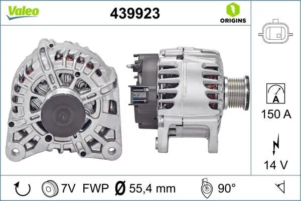 VALEO 439923 Şarj Dinamosu