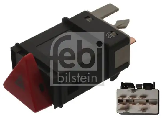 FEBI 44393 Dörtlü Flaşör Düğmesi