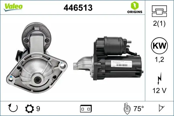 VALEO 446513 Marş Motoru 1202224