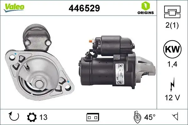 VALEO 446529 Marş Motoru