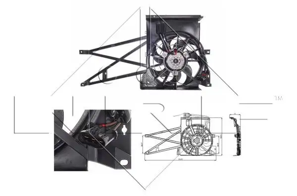 NRF 47013 Fan Motoru