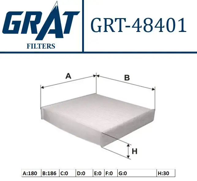 GRAT 48401 Polen Filtresi 9586063J10