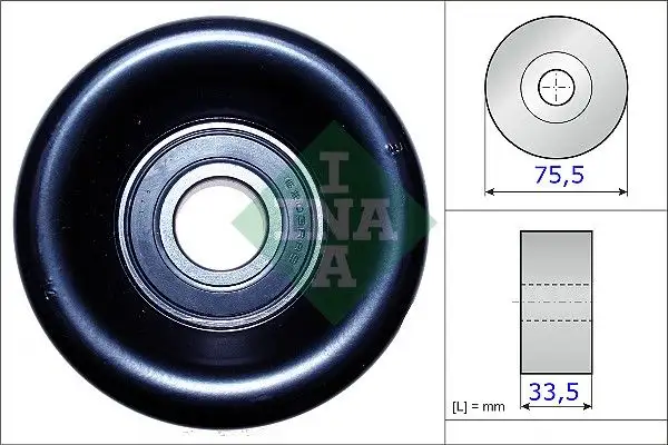 INA 531082710 Alternatör Gergi Rulmanı 31180PNAJ01