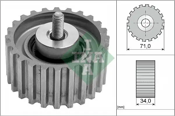 INA 532044110 Triger Gergi Rulmanı 500390458
