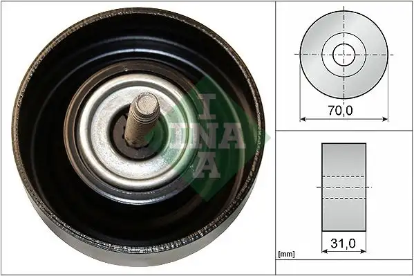 INA 532061410 Alternatör Gergi Rulmanı 1854297