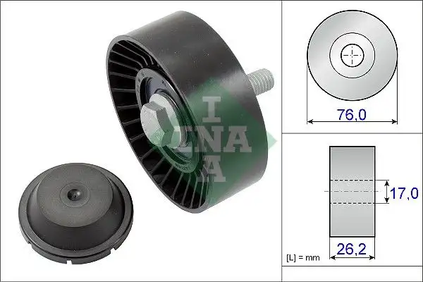 INA 532063210 Alternatör Gergi Rulmanı 03F145276