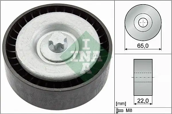 INA 532066710 Alternatör Gergi Rulmanı A6392000370