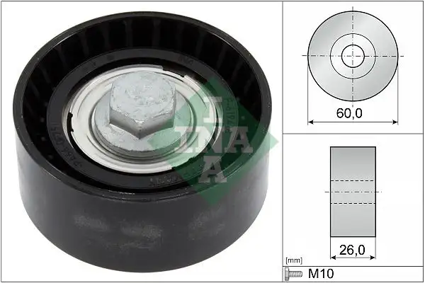 INA 532086810 Alternatör Gergi Rulmanı 636290