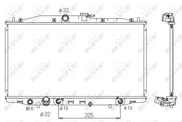 NRF 53391 Radyatör 19010RBA901