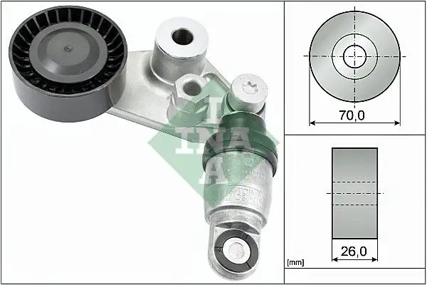 INA 534029710 Kayış Gergi Kütüğü