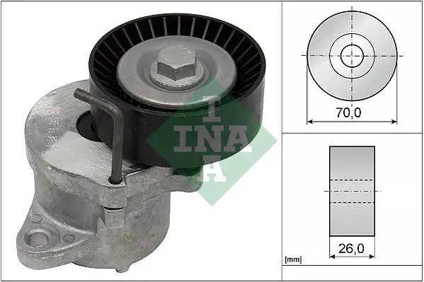 INA 534043910 Kayış Gergi Kütüğü 55562864