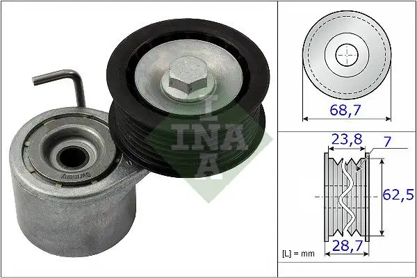INA 534048710 Kayış Gergi Kütüğü