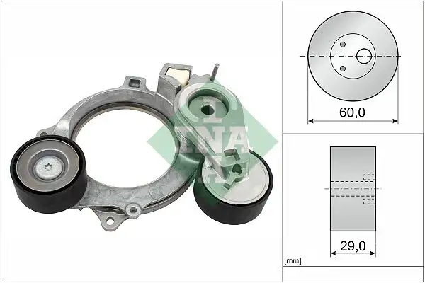 INA 534093510 Kayış Gergi Kütüğü 05E903305F