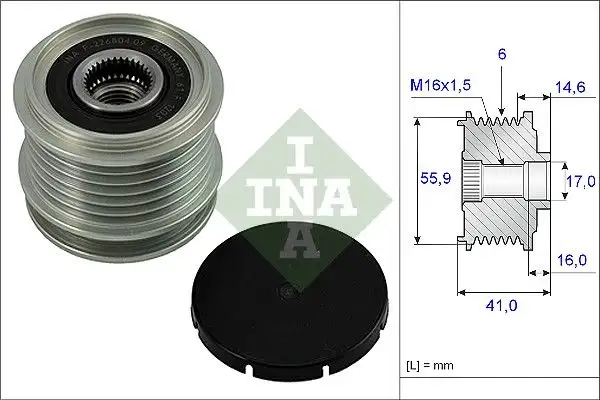 INA 535001010 Alternatör Kasnağı
