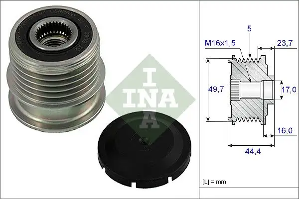 INA 535001110 Alternatör Kasnağı