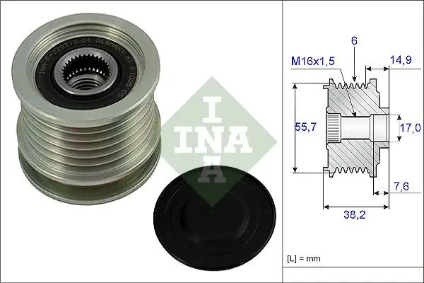 INA 535001310 Alternatör Kasnağı
