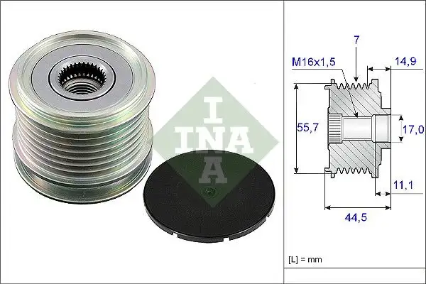 INA 535004210 Alternatör Kasnağı