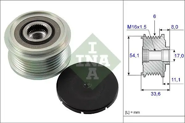 INA 535005910 Alternatör Kasnağı