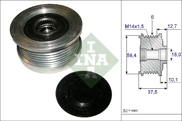 INA 535011010 Alternatör Kasnağı