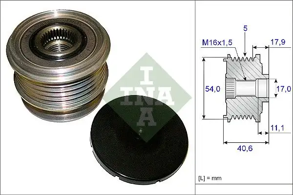 INA 535012110 Alternatör Kasnağı