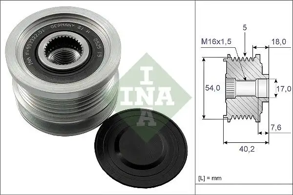INA 535014310 Alternatör Kasnağı